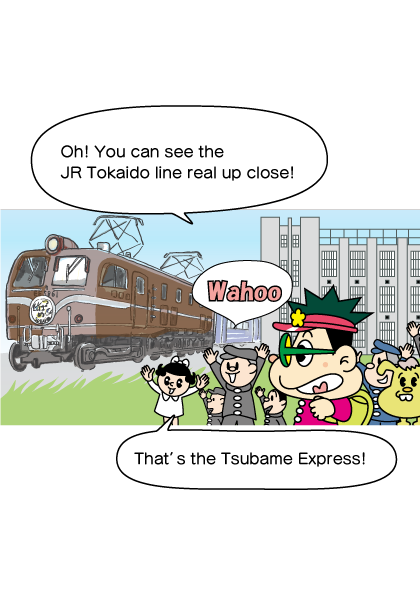 Cartoon on the history of The site of the former Umeda Higashi Elementary School 4